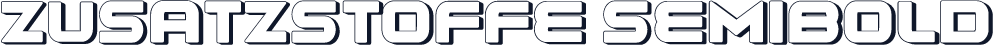Zusatzstoffe SemiBold