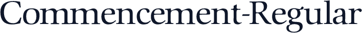 Commencement-Regular