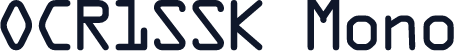 OCR1SSK Mono
