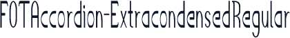 FOTAccordion-ExtracondensedRegular