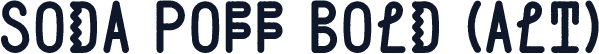 Soda Popp Bold (Alt)