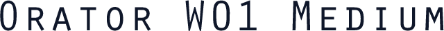 Orator W01 Medium