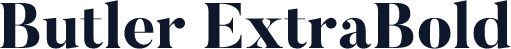 Butler ExtraBold
