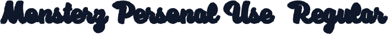 Monsterz Personal Use-Regular