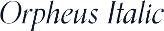 Orpheus Italic