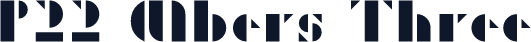 P22 Albers Three