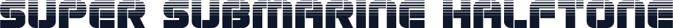 Super Submarine Halftone