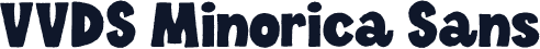 VVDS Minorica Sans