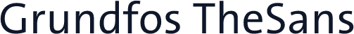 Grundfos TheSans