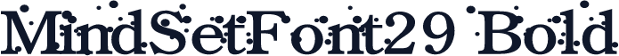 MindSetFont29 Bold
