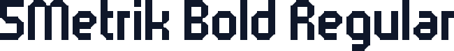 5Metrik Bold Regular