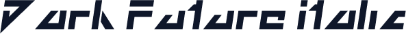 Dark Future Italic