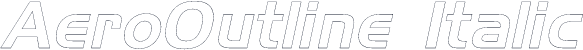 AeroOutline Italic