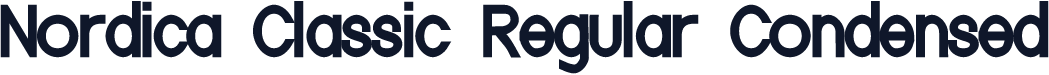Nordica Classic Regular Condensed