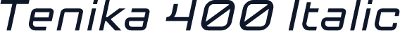 Tenika 400 Italic