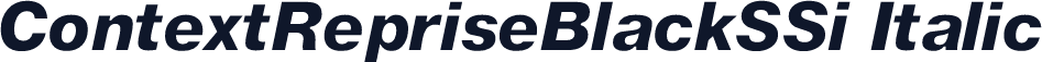 ContextRepriseBlackSSi Italic