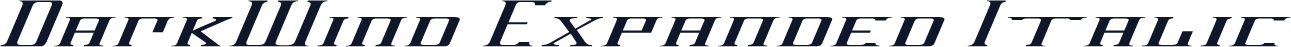 DarkWind Expanded Italic