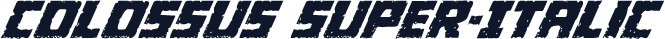 Colossus Super-Italic