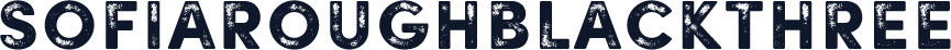 SofiaRoughBlackThree