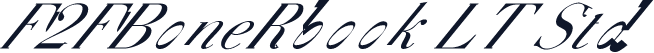 F2FBoneRbook LT Std