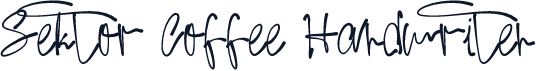 Sektor Coffee Handwriten