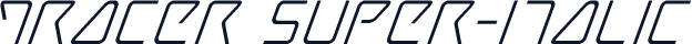 Tracer Super-Italic