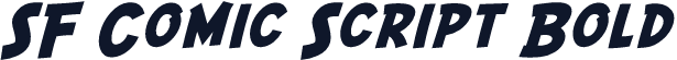 SF Comic Script Bold