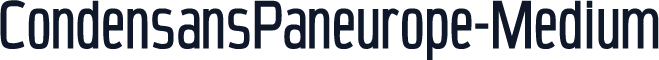 CondensansPaneurope-Medium