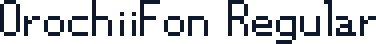 OrochiiFon Regular