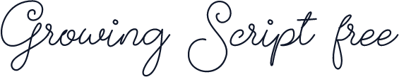 Growing Script free