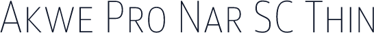 Akwe Pro Nar SC Thin