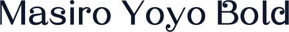 Masiro Yoyo Bold
