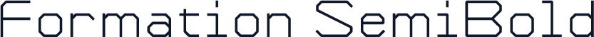Formation SemiBold