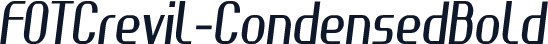 FOTCrevil-CondensedBold