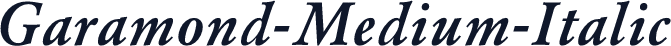 Garamond-Medium-Italic