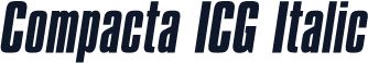 Compacta ICG Italic