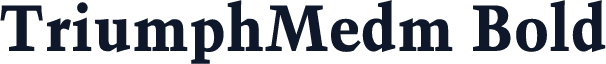 TriumphMedm Bold