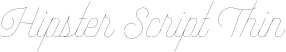 Hipster Script Thin