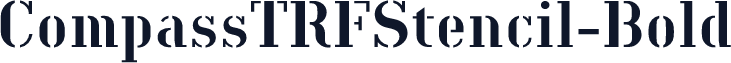 CompassTRFStencil-Bold