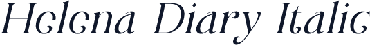 Helena Diary Italic