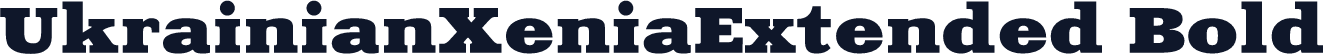 UkrainianXeniaExtended Bold
