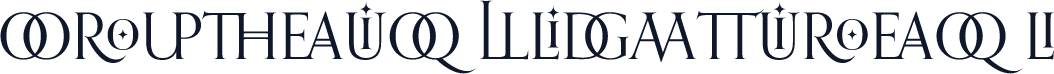 Orpheus Ligatures I