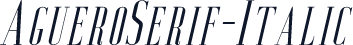 AgueroSerif-Italic