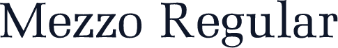 Mezzo Regular