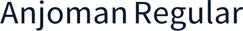 Anjoman Regular