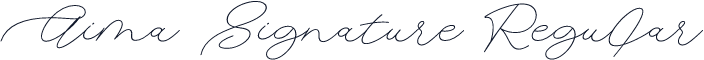 Aima Signature Regular