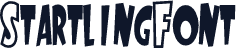 StartlingFont