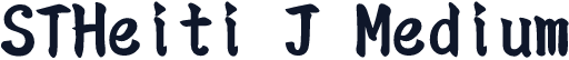 STHeiti J Medium