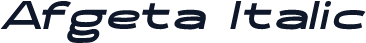 Afgeta Italic