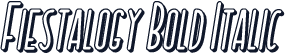 Fiestalogy Bold Italic